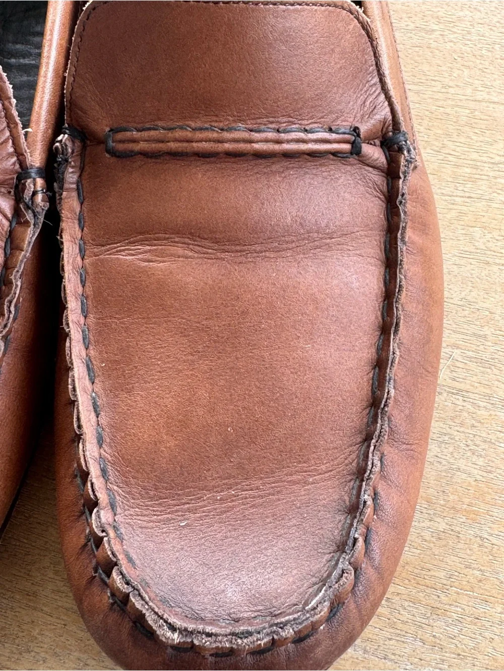 Allen Edmonds Super Sport Brown Leather Driving Loafers Men’s 8D